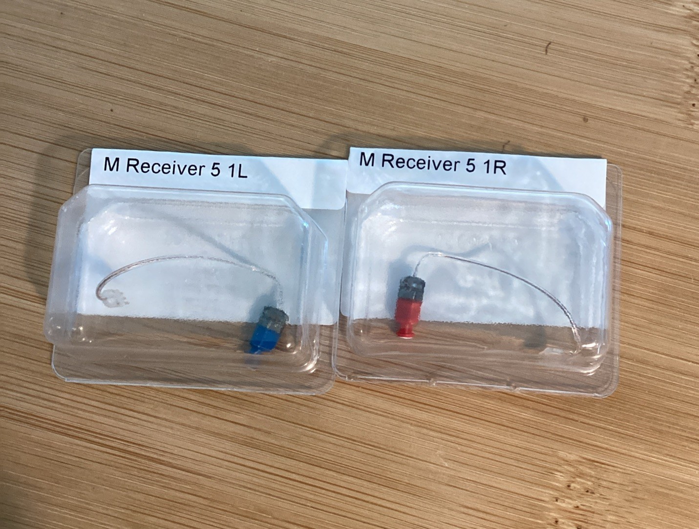 SET OF Phonak Size 1 MEDIUM POWER Receiver 5