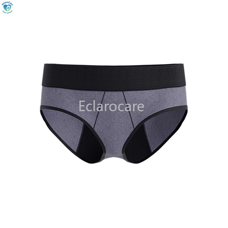5pcs Period Mid-rise Underwear Women 4-Layer Leak Protection Ventilation