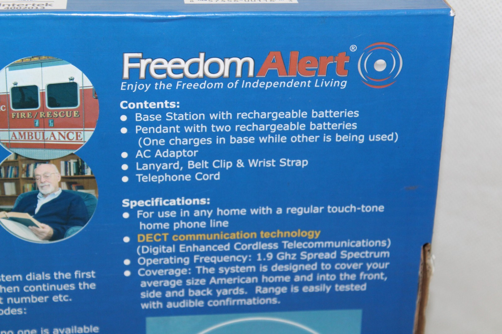 LogicMark Freedom Alert 35511 2-Way Voice Emergency Pendant Communicator