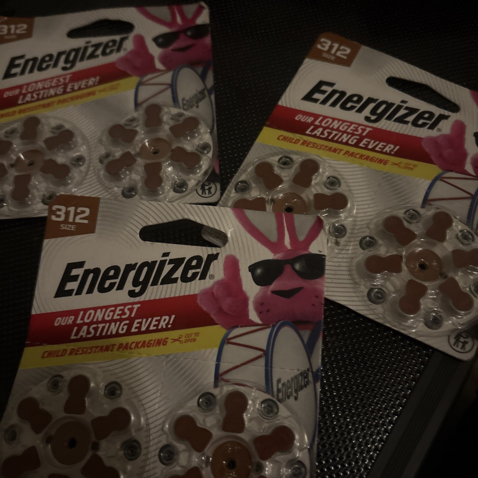 36 Energizer Size 312 Hearing Aid Batteries: 3 x 12-Packs = Total 36 / Exp 2029