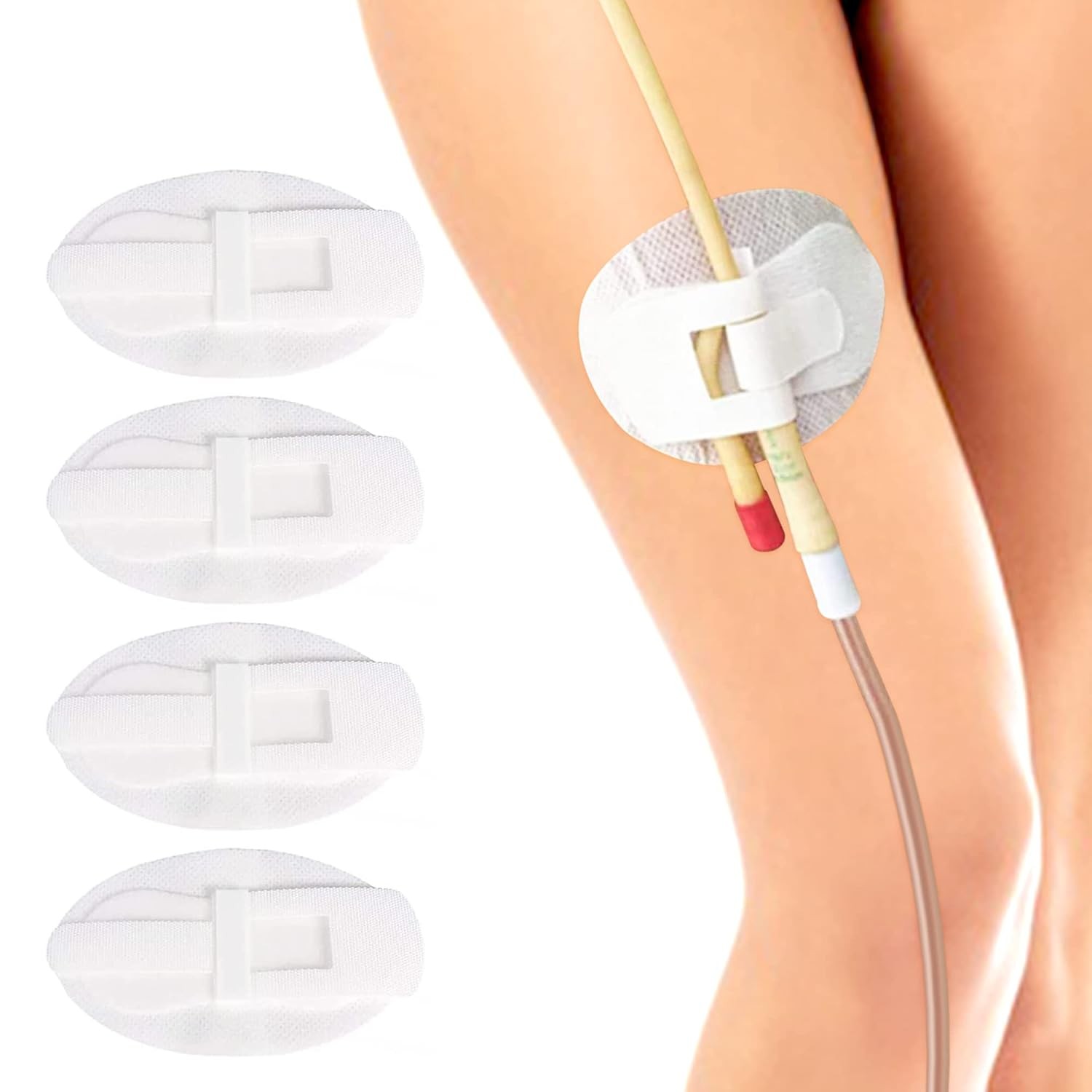 Foley Catheter Stabilization Device, Urinary Leg Bag Holder, Foley Catheter