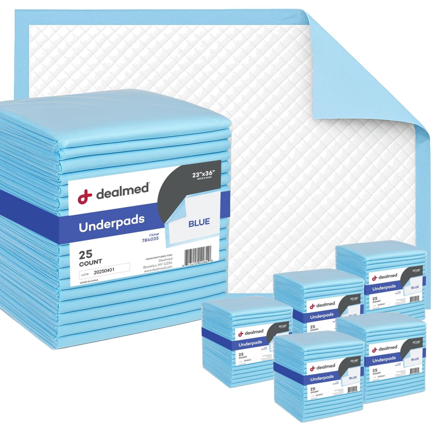 Metro Source 23×36 Disposable Underpads 150 Count | Absorbent Bed Pads Leakproof