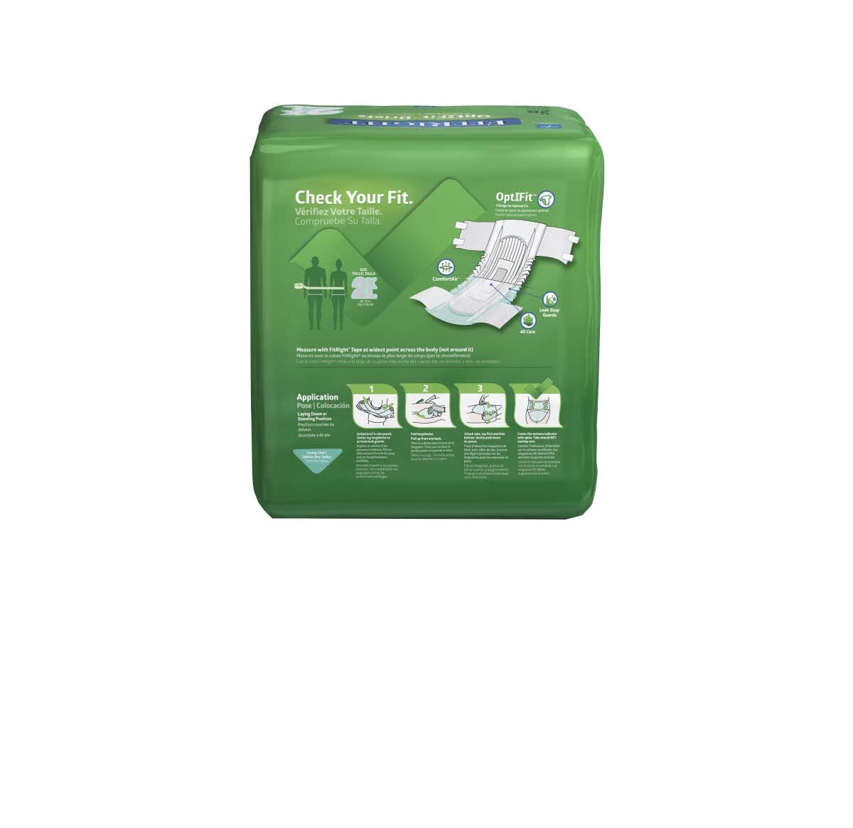 FitRight Ultra Adult Diapers, Incontinence Briefs with Tabs, Heavy 20 – 80 Ct ✅✅