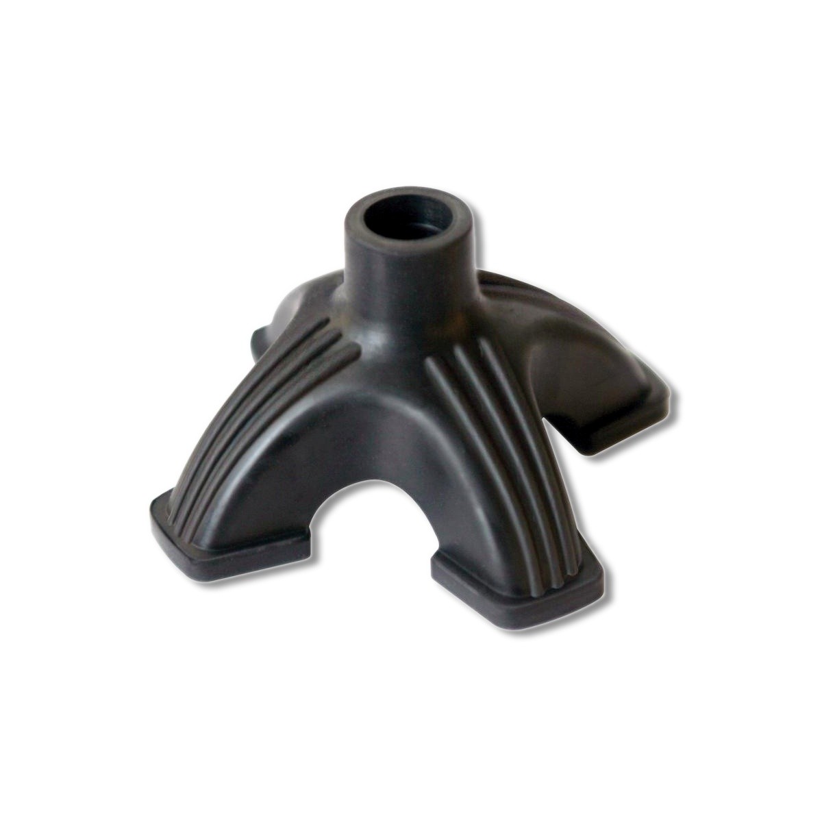 Carex Black Self-Standing Cane Tip Rubber 2.65 in X 4.75 in FGA70800 0000