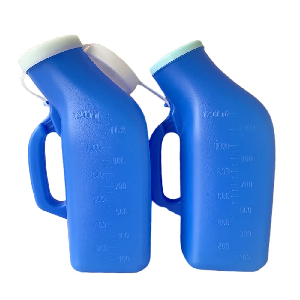 Urinals for Men,YUMSUM Portable Urinal 1200ml/34 Ounce for Hospital Camping C…