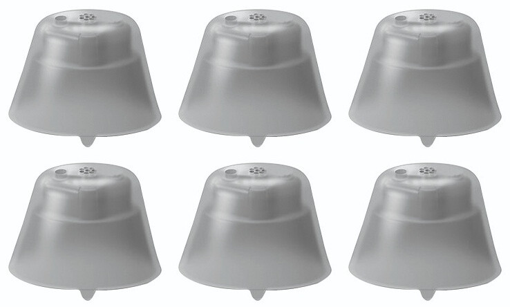 Pack of 6 Click Sleeve For Siemens Signia Prompt Click CIC/ITC