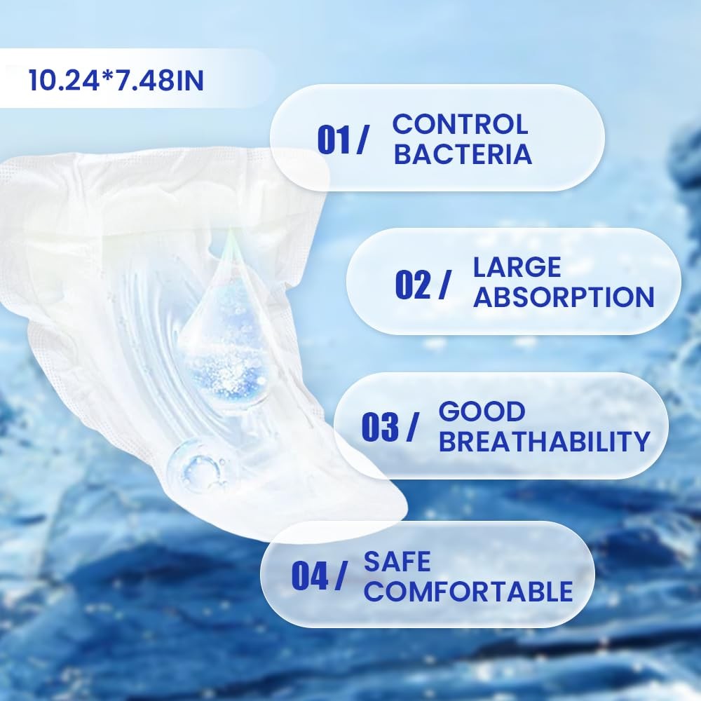 Deodorizing Incontinence Pads for Men,Professional Urine Shields Daytime&Over…