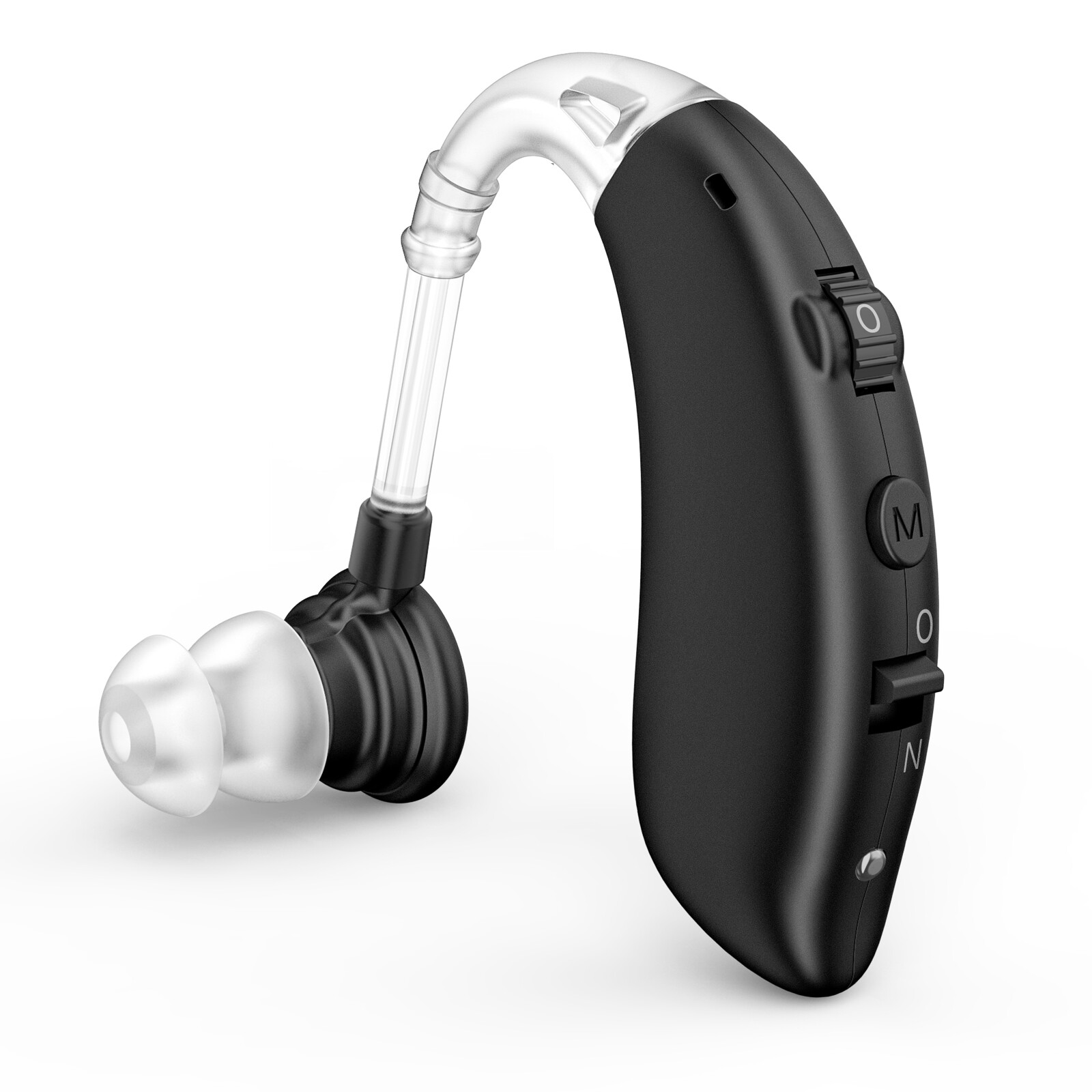 BTE Rechargeable Digital Hearing Aid Volume Adjustable Invisible Sound Amplifier