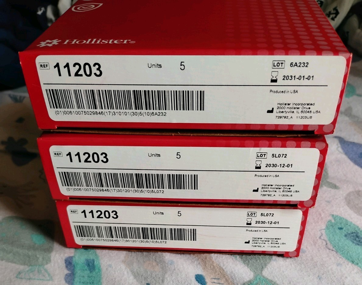 15(ct) Hollister® 11203 CeraPlus™ Barriers 2¼” Flange 1¾” Cut to Fit Exp 2030-31