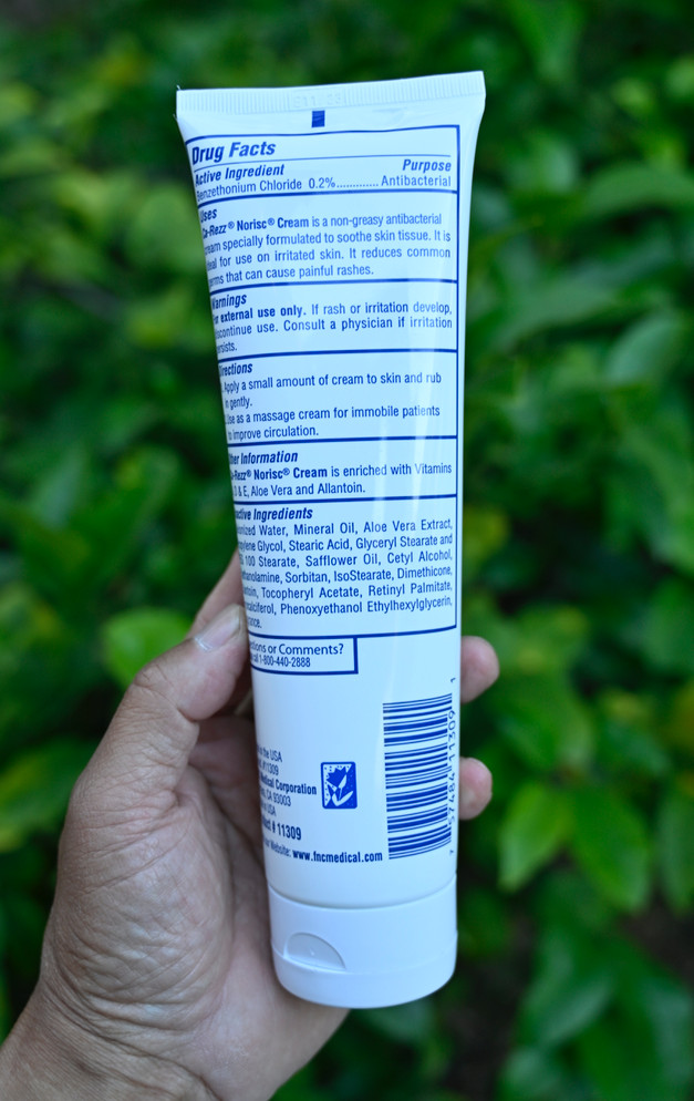 4 units Ca-Rezz Norisc Cream Antibacterial Skin Care 9.7 fl oz Expired: 3-2024