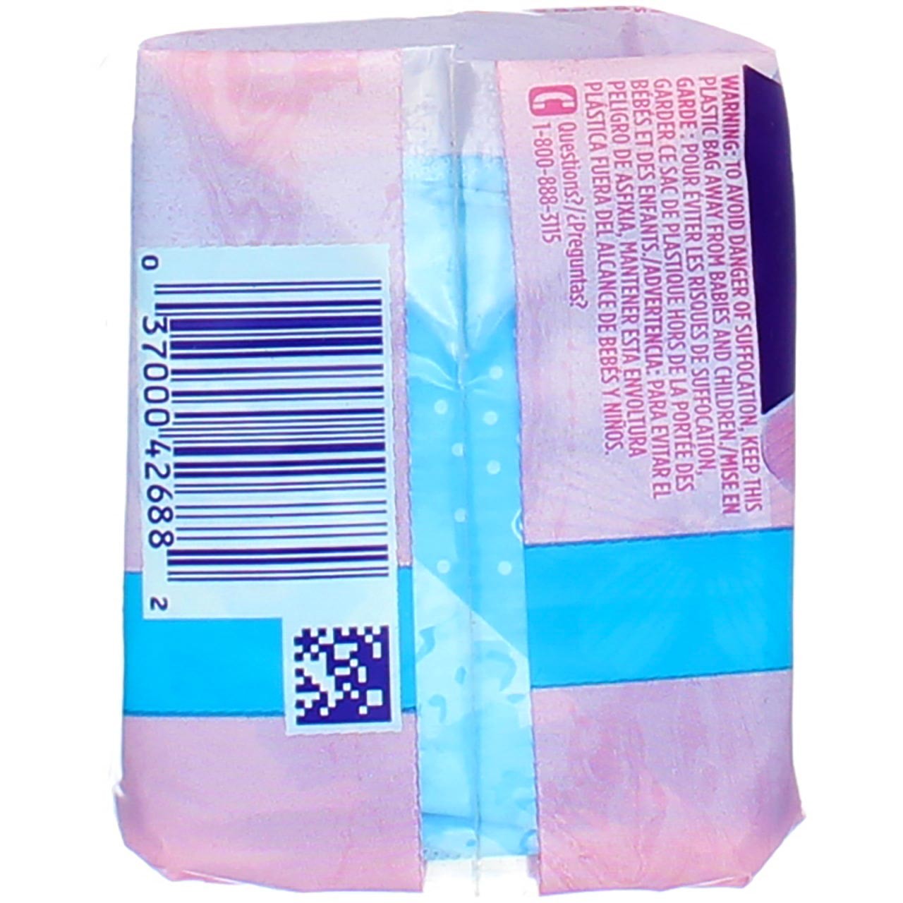 3 Pack Always Thin Daily Liners, Regular, Wrapped, Unscented, 20 Ct
