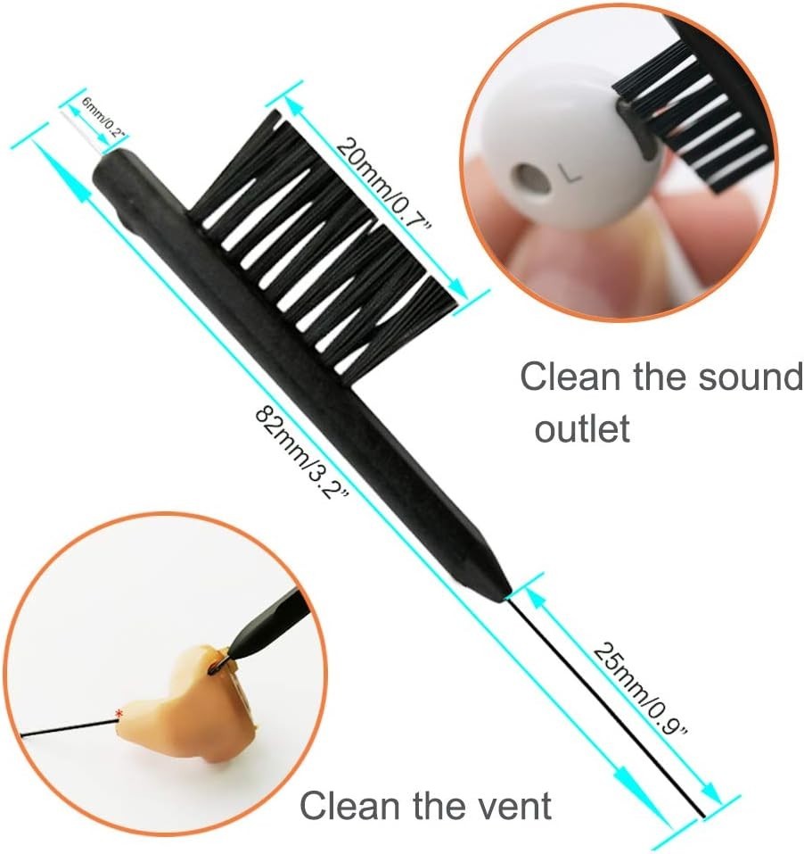 Reusable 8-Piece Hearing Aid Maintenance Set – Includes Compact Storage Case