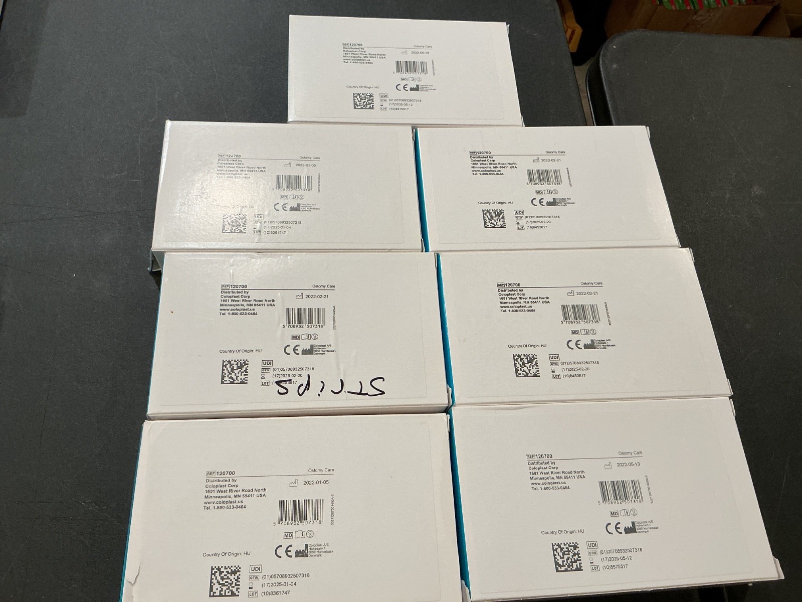 140 (7 Boxes of 20) Coloplast 120700 Brava Elastic Barrier Strips