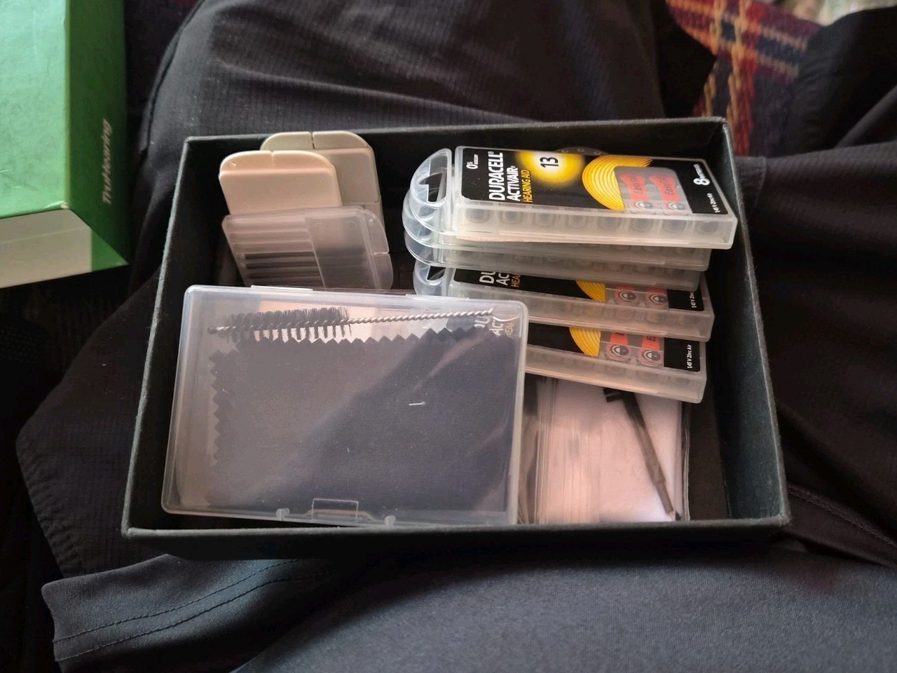 HEARING AIDE CARE LOT 37 Cerustop Wax Guards + 40 #13 Batteries + Brushes, Cloth