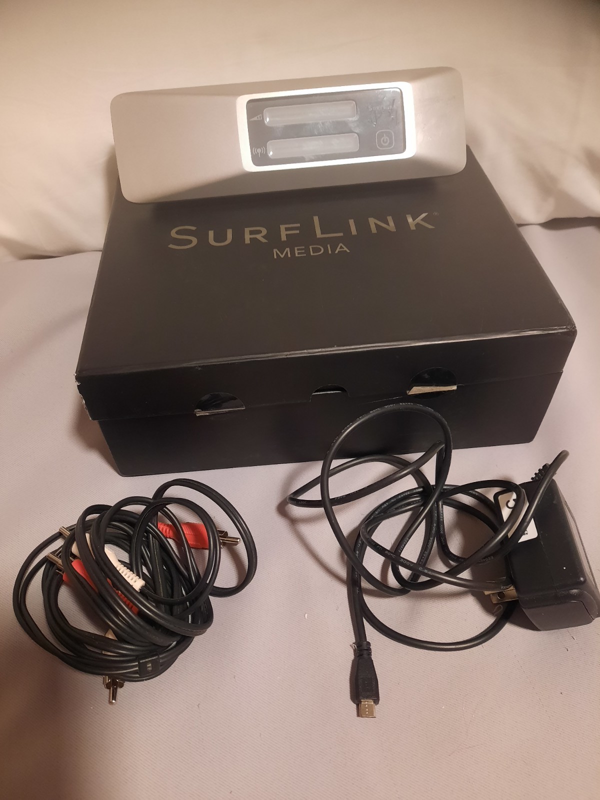 Starkey Surflink Media 2 Model 210 Hearing Aid Streamer Box Manual Complete 2016
