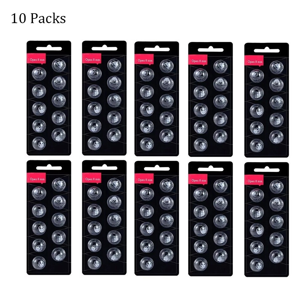 10 Packs Hearing Aid Dome for Oticon MiniFit Open 8mm Domes Hearing Aids