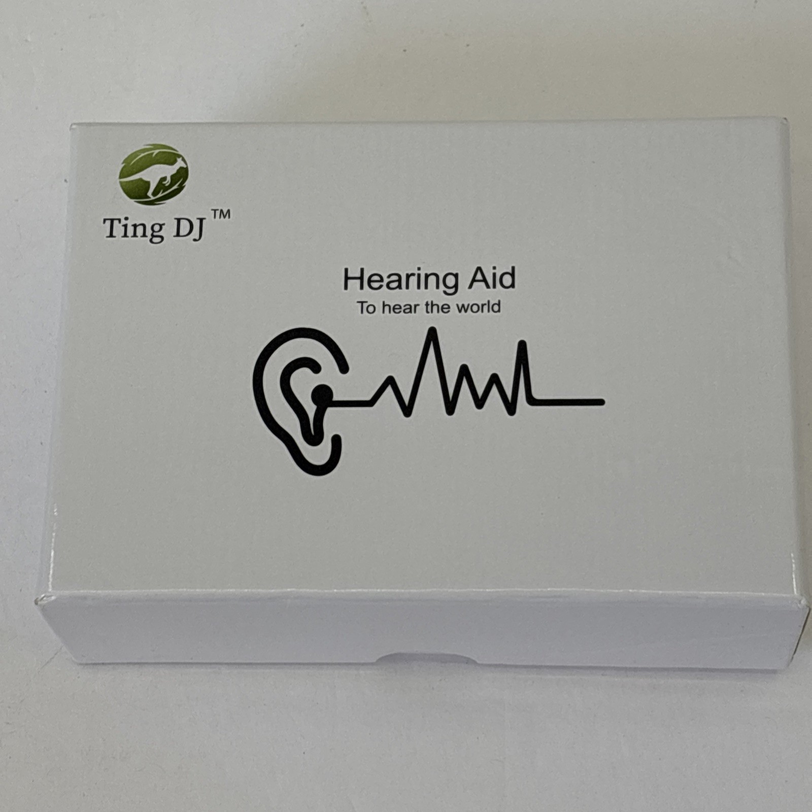 Ting DJ Rechargeable Hearing Aids Amplifier Adjustable Volume Control MSRP $139