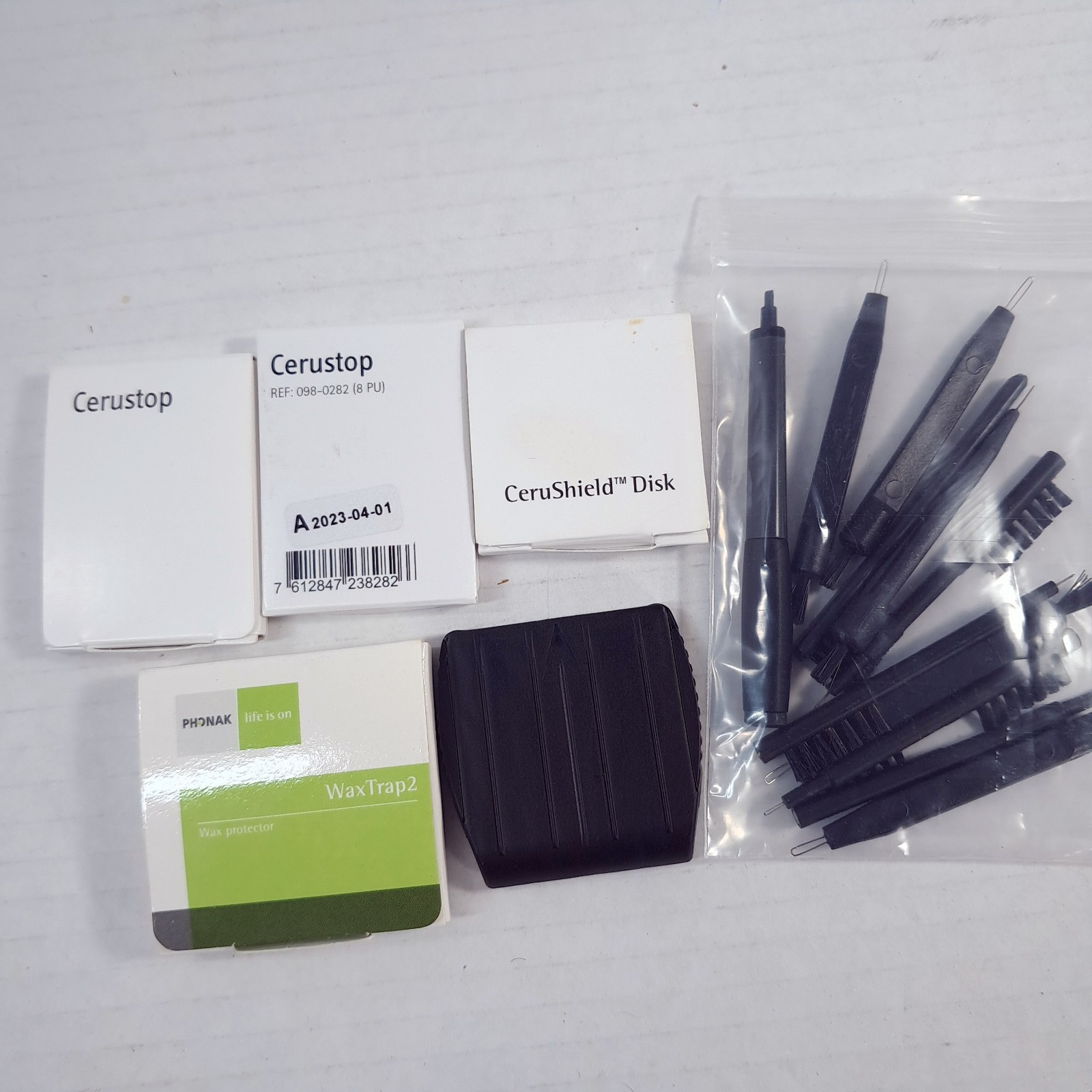 Phonak CeruShield Disk Wax Filters 098-0445 WaxTrap 2 098-0382 Cerustop guards