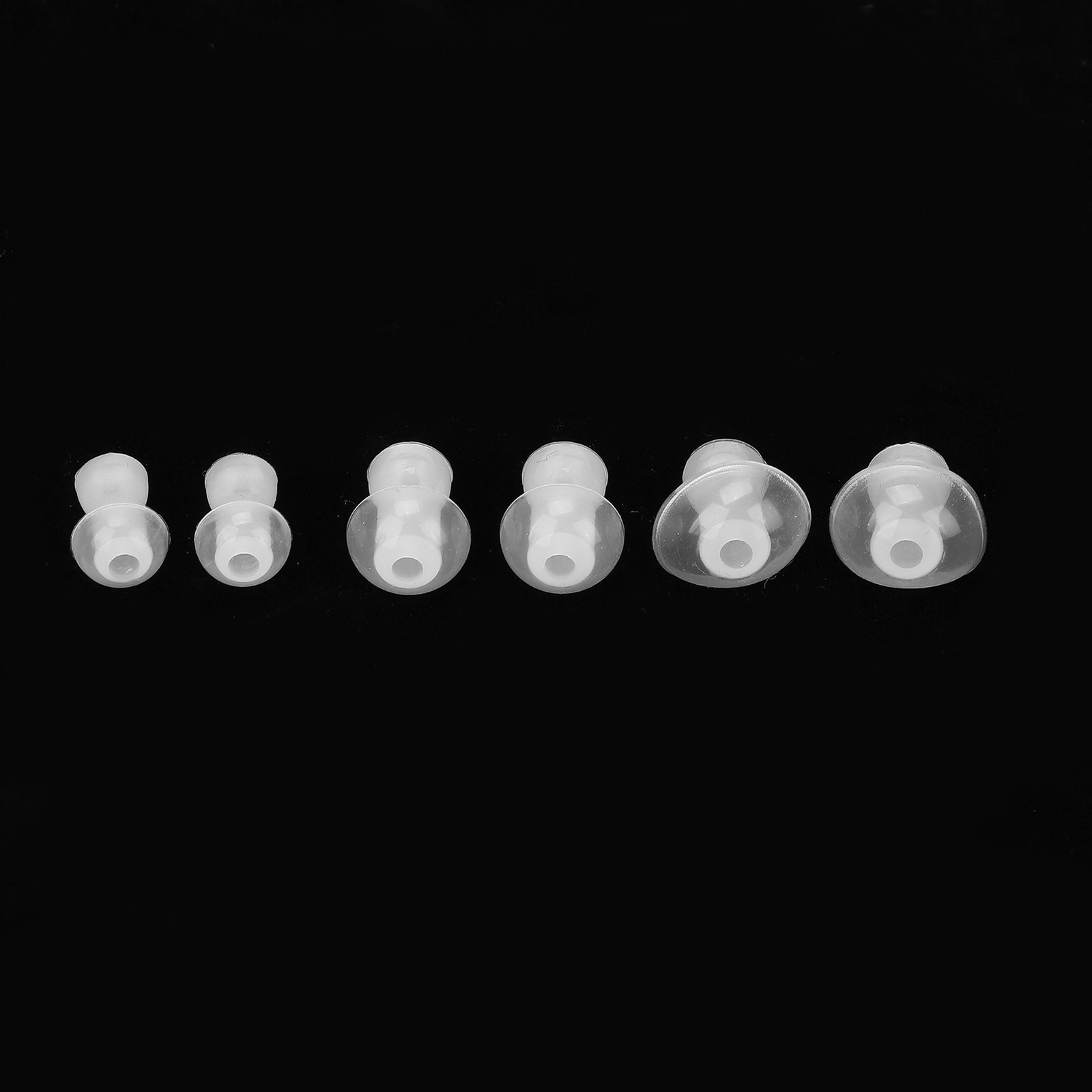 6pcs Hearing Aid Ear Tips Earplug Silicone Hearing Aids Buds Domes Ear