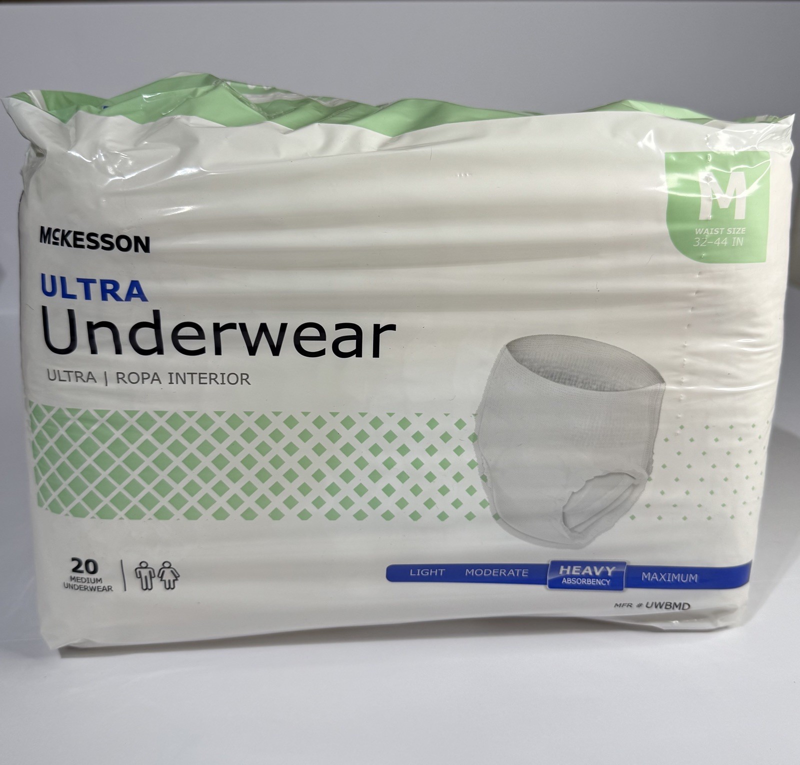 McKesson Ultra Underwear Incontinence Pant – Medium Size (Pack of 20)