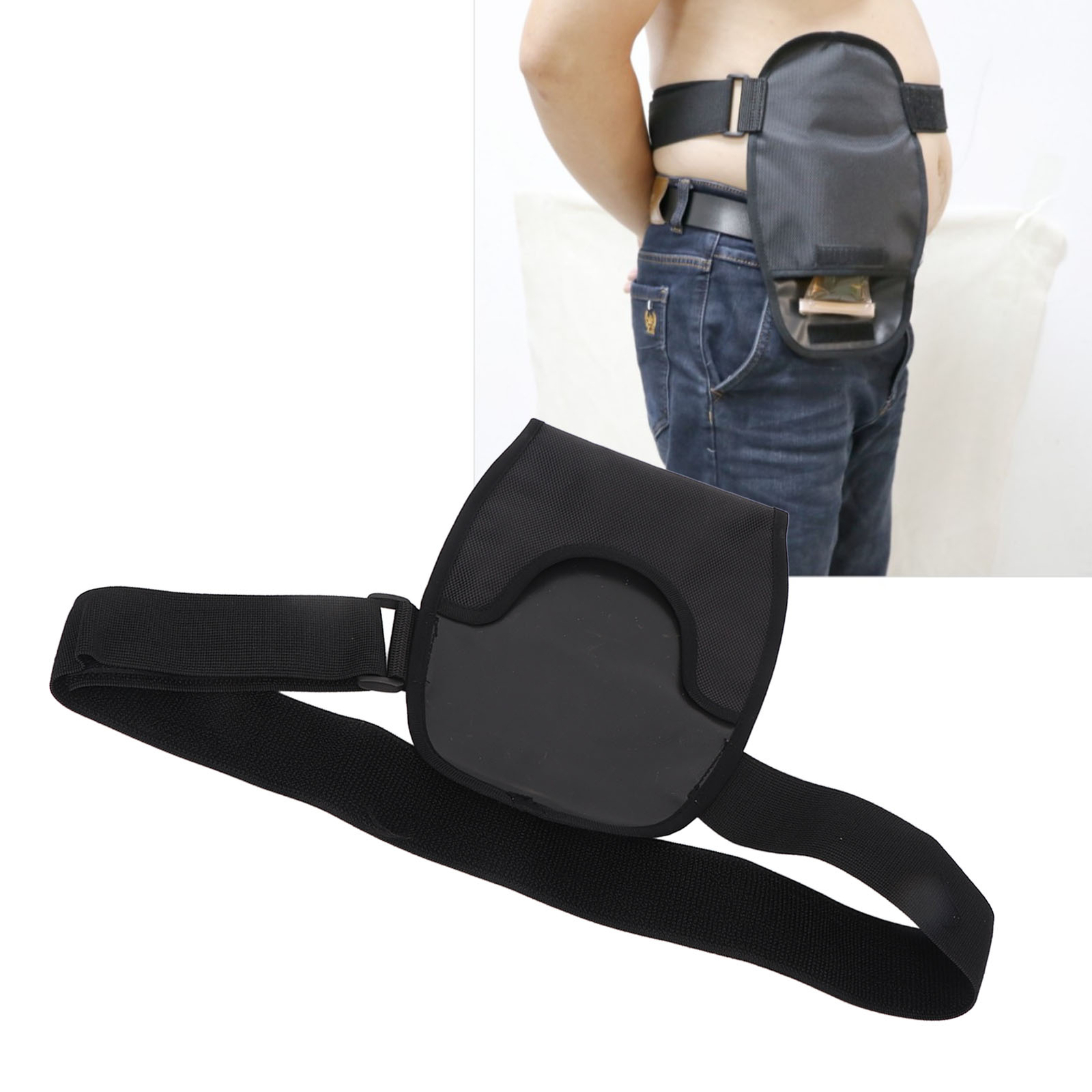 Colostomy Bag Cover Waterproof Adjustable Portable Stretchy Ostomy Pouch Cover