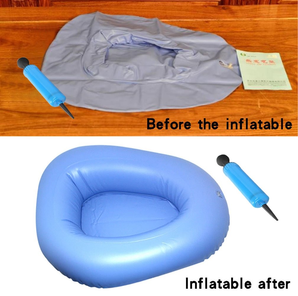 KIKIGOAL Bigger Washable Portable Air Inflation 1 Count (Pack of 1), Blue