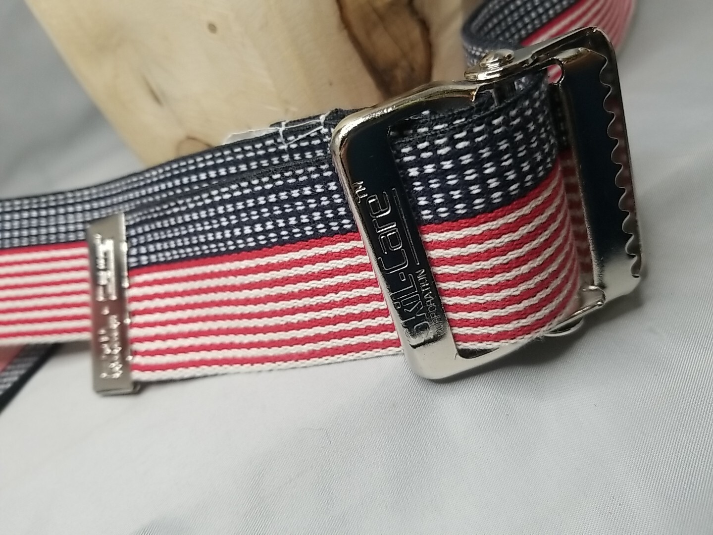 Skil Care Belt Gait Safety Role Strap Restraint 58” American Flag
