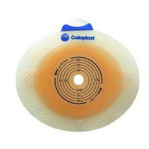 SenSura Click 2-Piece Precut Flat Skin Barrier 2” Flange, 1-1/8” Stoma BX/5
