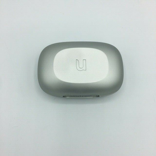 Unitron Hearing Aid Hard Case Silver/Gray Size Large *USA SELLER*