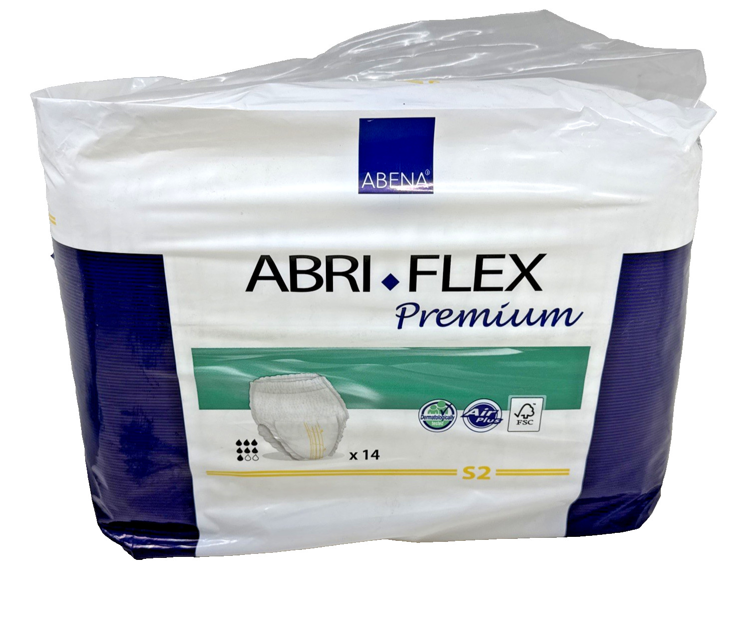 Abena Abri-Flex Premium S2 Pull-Up Underwear Small – Bag of 14