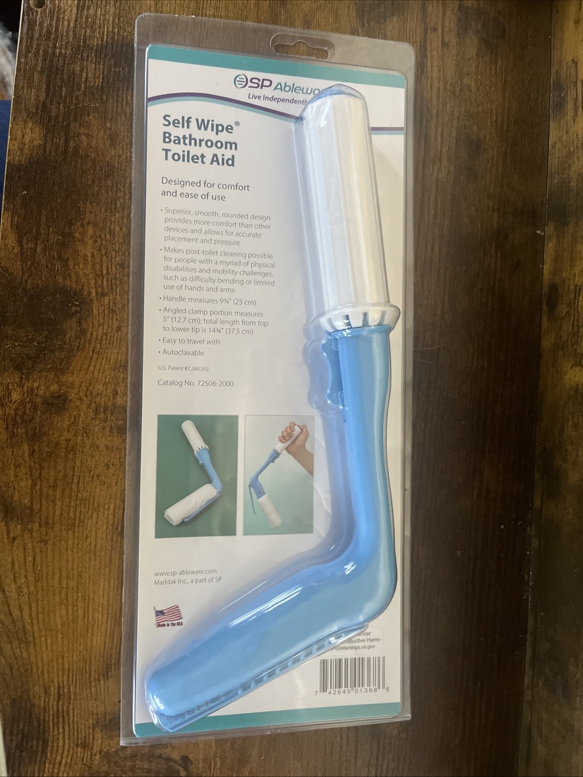 Self Wipe Bathroom Toilet Aid Live Independently Maddak Ableware