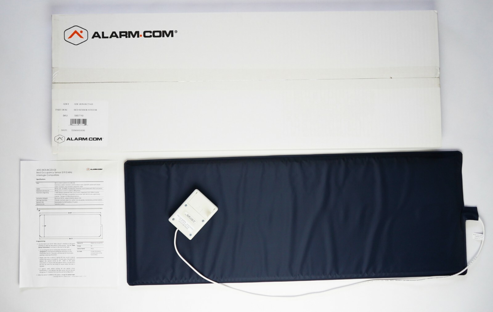 ALARM.COM – Bed Sensor System ADC-BOS-BC23-GE INTERLOGIX Compartible