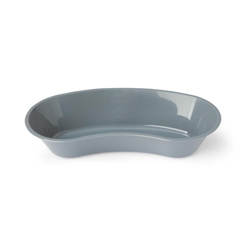 Medline DYND80327 Plastic Emesis Basins – 500 mL Graphite – Case of 250PCS