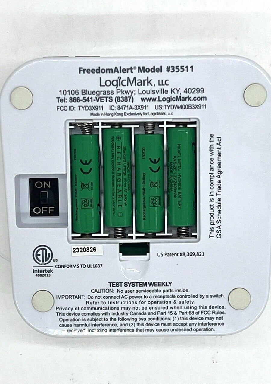 LogicMark 35511 Freedom Alert Emergency Response System