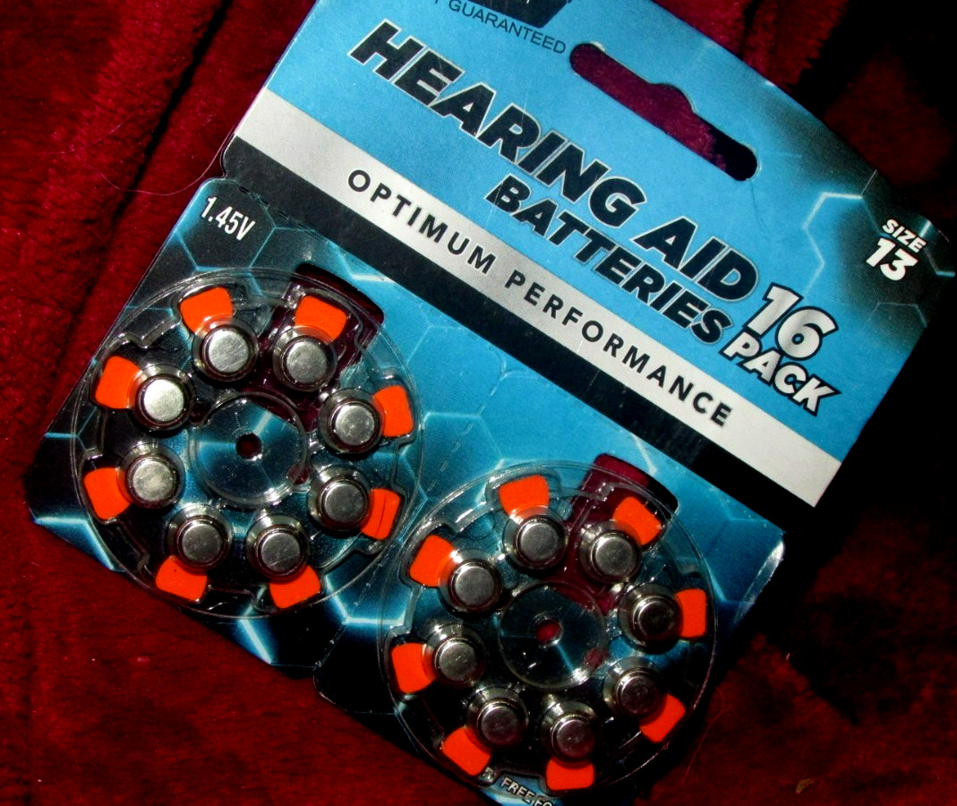 HEARING AID BATTERIES 16 pack size 13 Signature Select 1.45v (J)