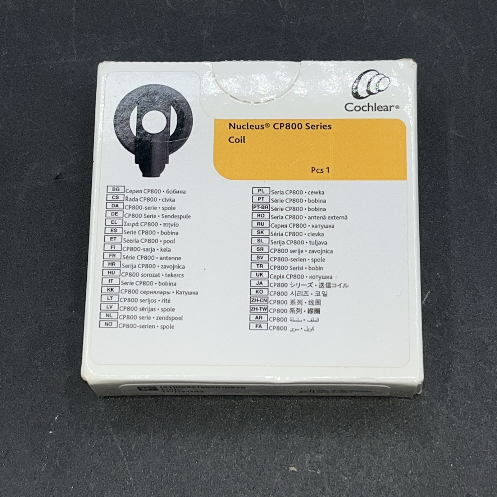 Cochlear Nucleus CP800 Series Coil Sealed New