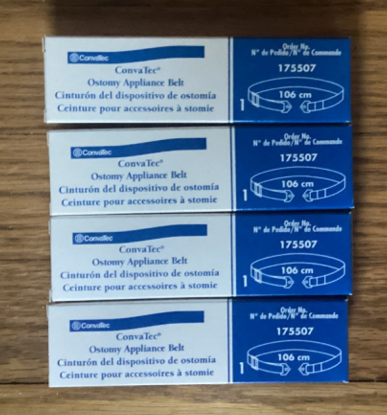 ConvaTec Adjustable Ostomy Appliance Belts Up To 106cm or 42″.MODEL 175507. 4 ea