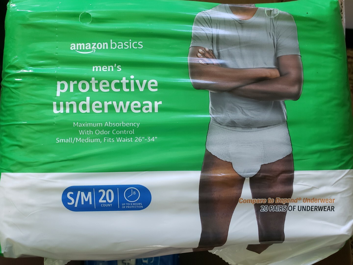 FitRight Super Adult Underwear (Med 28-40 in) Max Absorbency 80pk + 20 qty 100