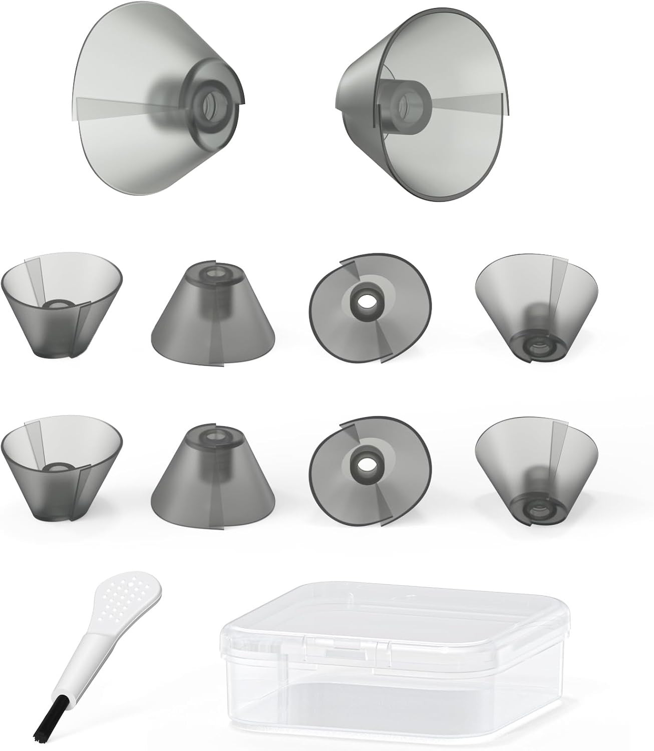Hearing Aid Tulip Domes for Resound Sure Fit Standard Receiver BTE Hearing