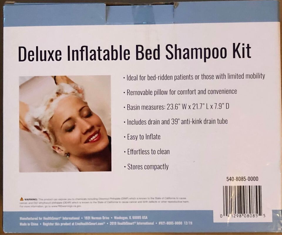 Deluxe Inflatable Bed Shampoo Kit