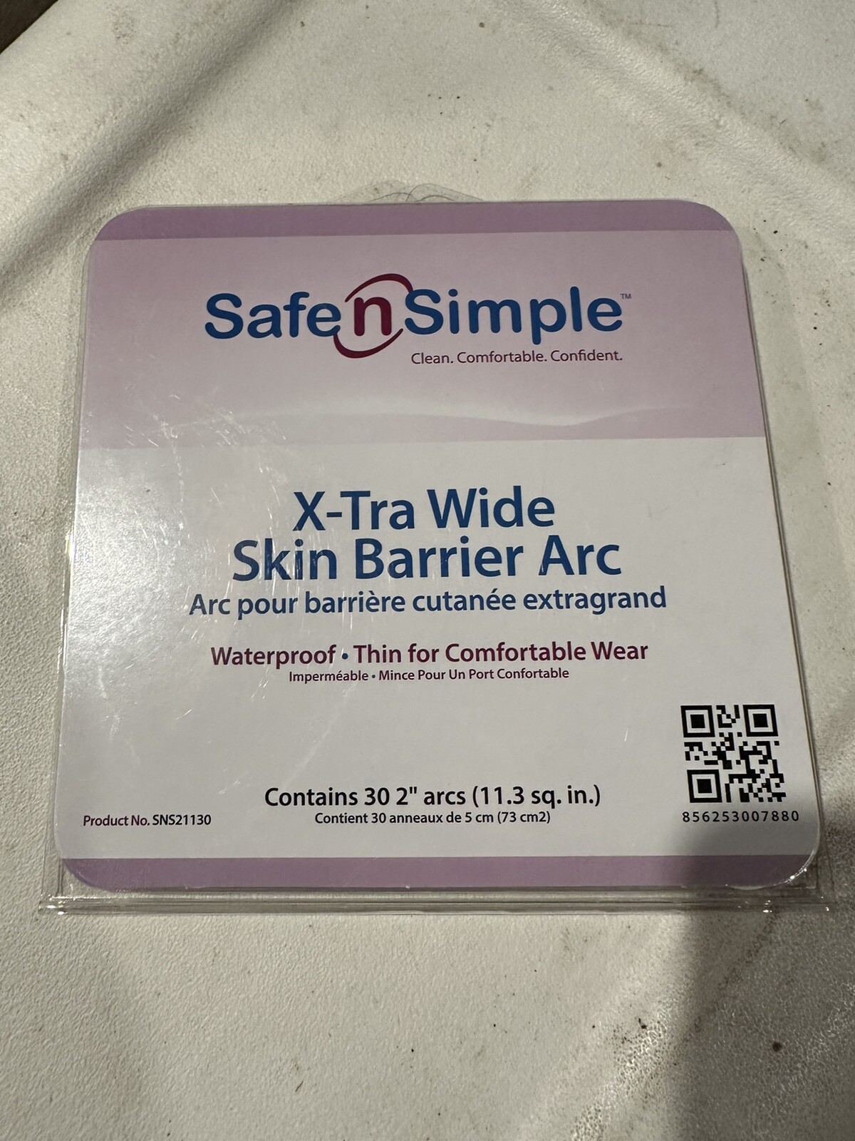 Safe N’ Simple X-Tra Wide Skin Barrier Arc 30 2″ Arcs ,6-Exp 05/2025,3-Exp 12/24