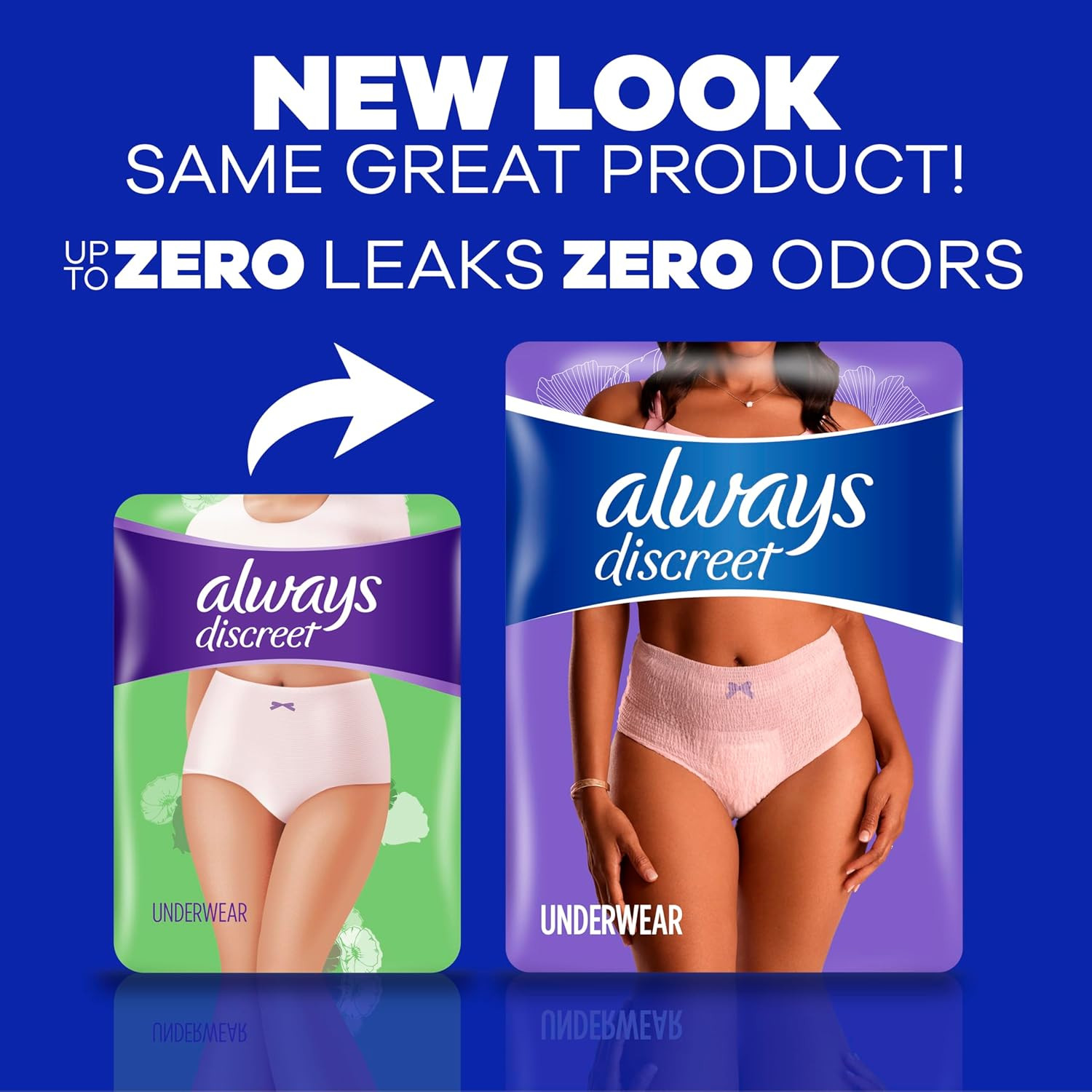 Adult Incontinence Underwear for Women and Postpartum Underwear, S/M, Up to 100%