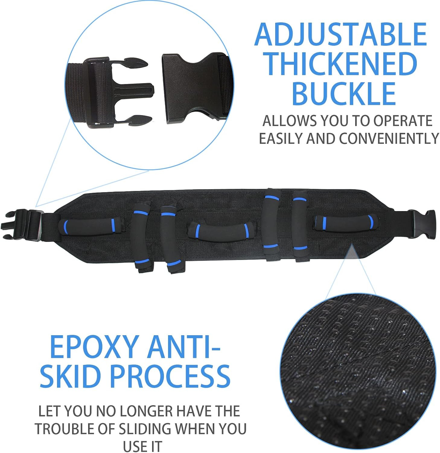 Gait Belt, Gait Belts for Seniors, Gate Belts Medical for Elderly, Gait Belt wit