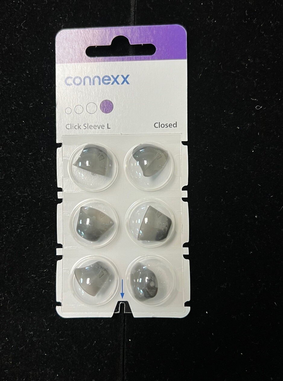 Signia, Miracle-Ear, Rexton, Costco Large Closed Click Sleeves 2.0