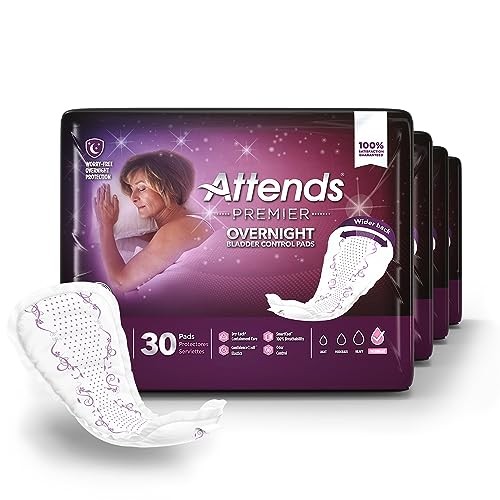 Bladder Control Pad Heavy Absorbency One Size Fits Most, 4 Bags per Case