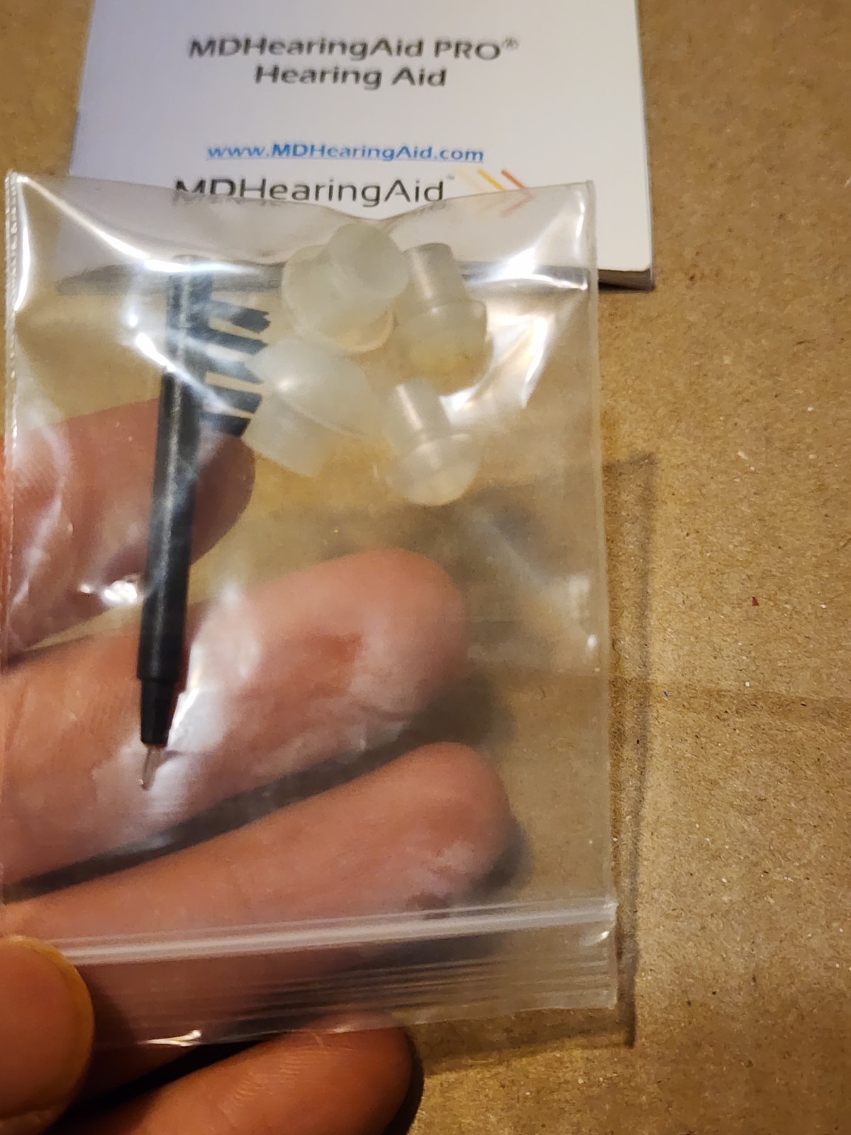 MDHearing Aid PRO Left & Right Acoustitone PRO Hearing Aid Battery Powered Mint