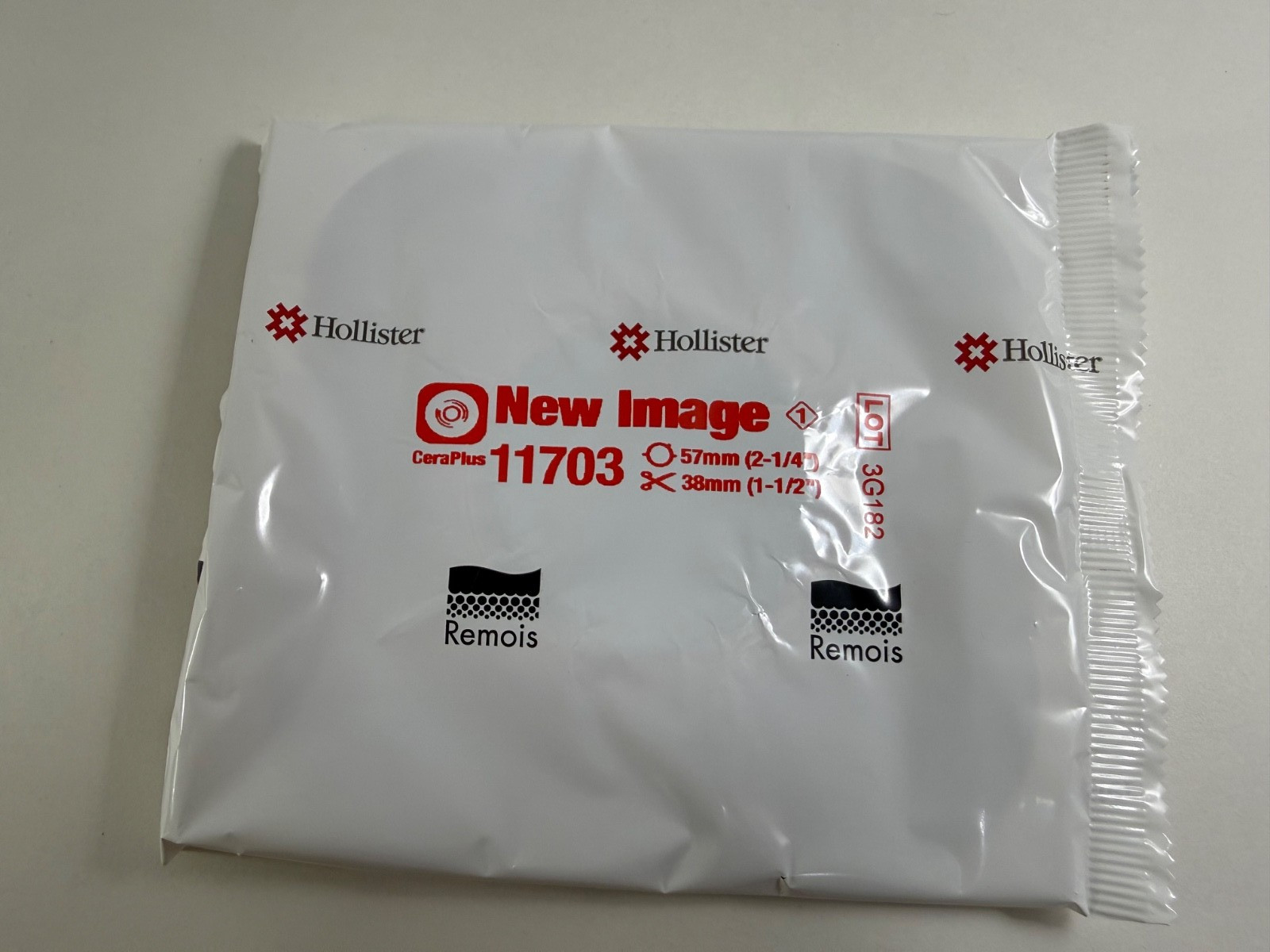 CeraPlus 2-piece Skin Barrier Ref 11703, 5 Count Ostomy Supplies