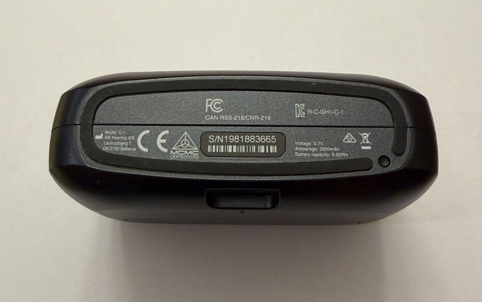 Beltone GN Hearing A/S C-1 LiNX Quattro Hearing Aid Recharge Station