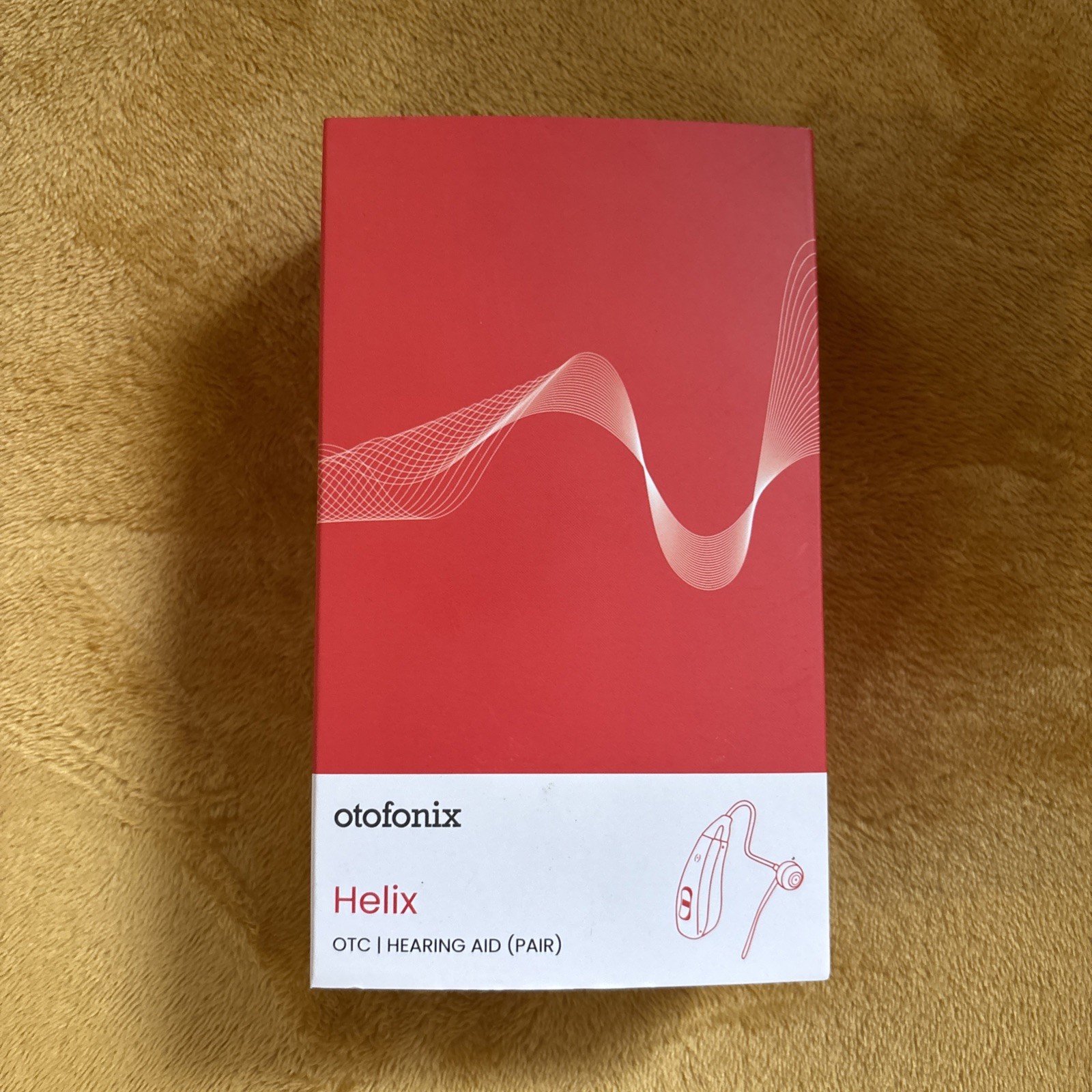 Otofonix Helix Rechargeable OTC Hearing Aids with Advanced Noise Cancellation