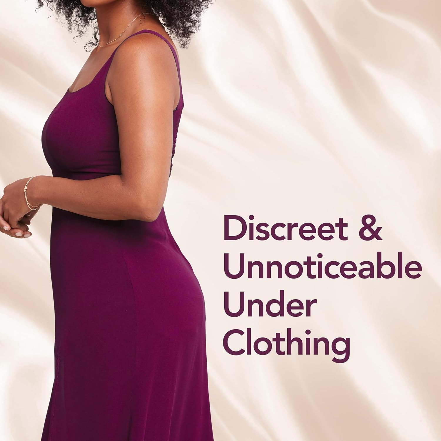 Depend Silhouette Large Adult Diapers for Women, 52 Count – Soft & Comfortable